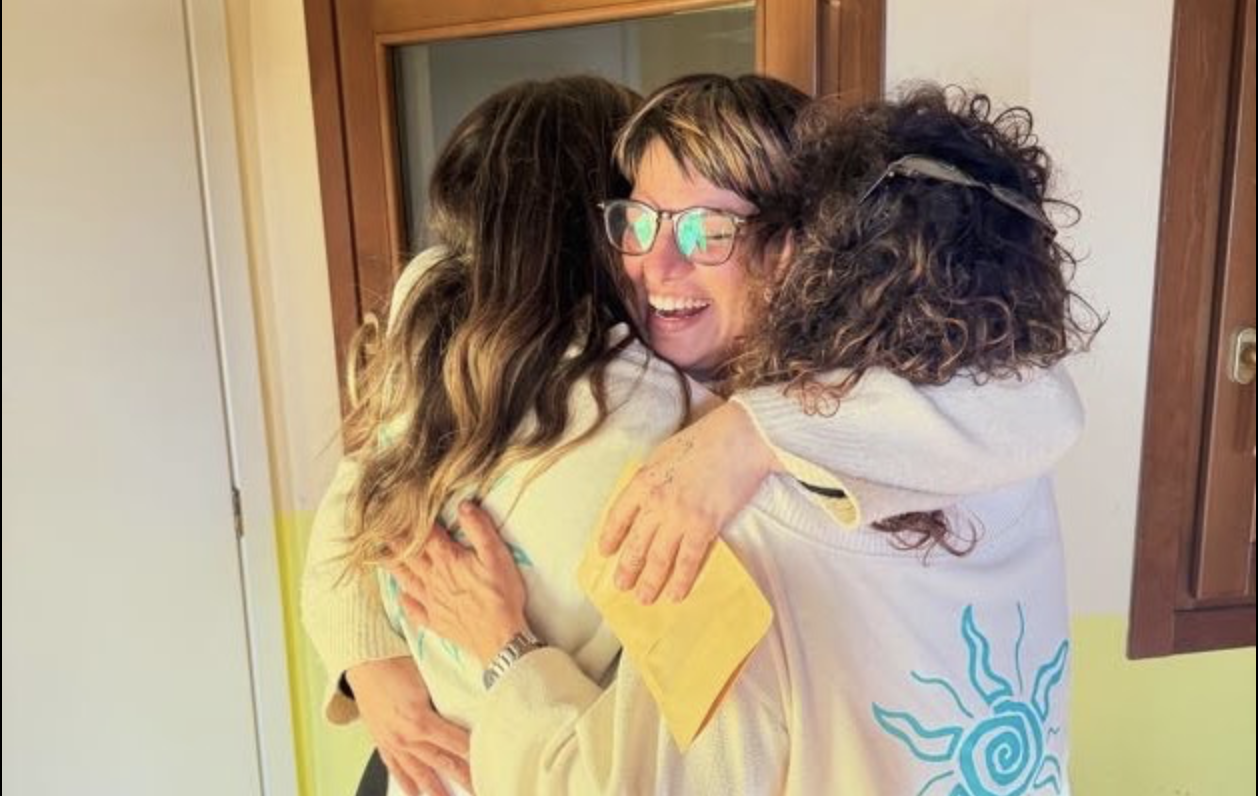 falò con i partecipanti
